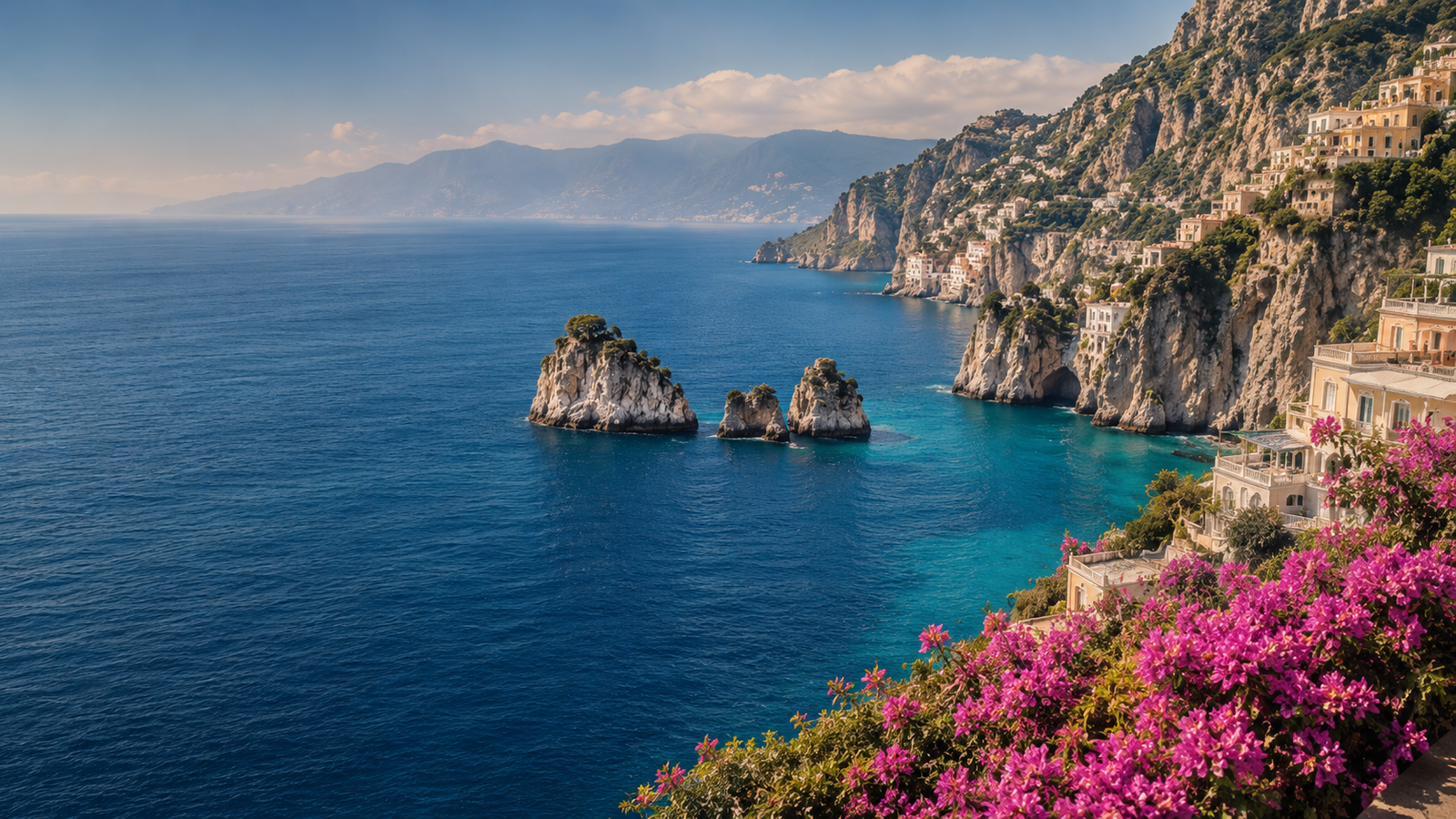 Italian coast inspiration for FIUZZI